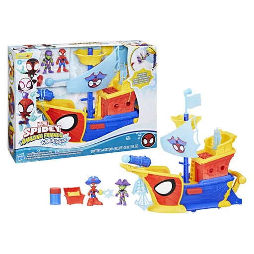 Marvel Spidey Spider Web and Bubbles Pirate Ship-1