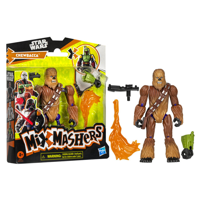 Star Wars Mix Mashers Chewbacca figure 12cm-4