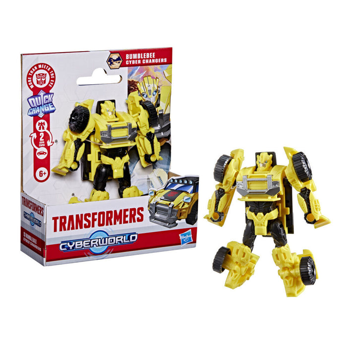 Transformers Cyberworld Bumblebee figure 10cm-4