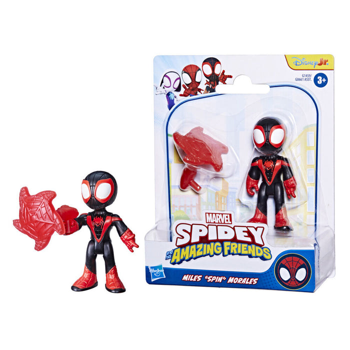 Marvel Spidey Miles Spin Morales figure 7cm-2