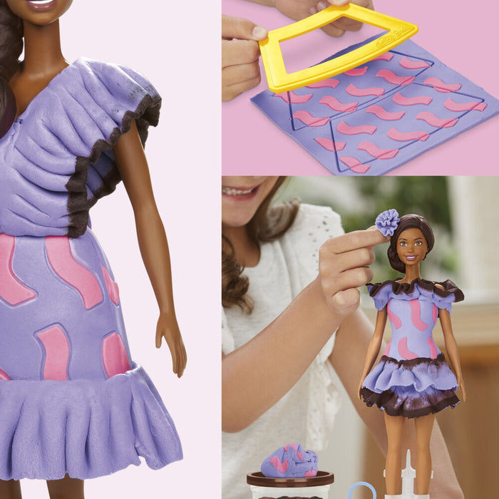 Play-Doh Barbie Fashionista Ruffles-2