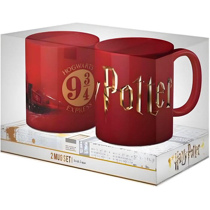 Harry Potter Hogwarts logo mugs set-2