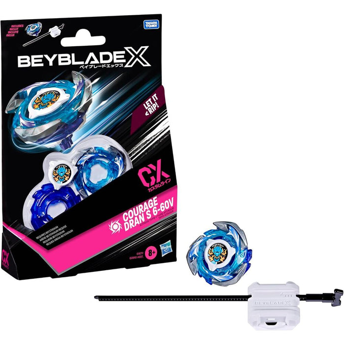 Beyblade X Courage Dran S 6-60V kit game-3