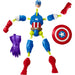 Marvel Mix Mashers Captain America figure 12cm-4