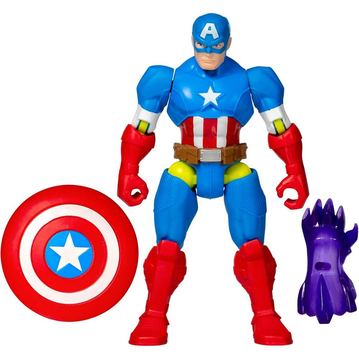 Marvel Mix Mashers Captain America figure 12cm-3
