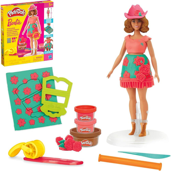 Play-Doh Barbie Florais & Flinge-1