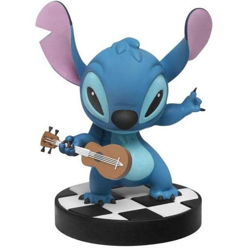 Disney Stitch Hero Box Guitarist Stitch figure 8cm-1