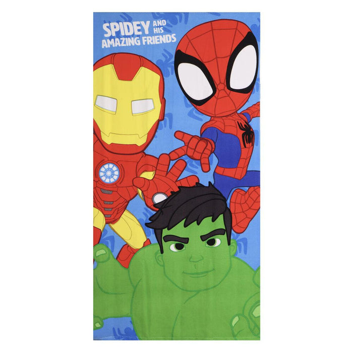 Marvel Spidey microfibre beach towel-1