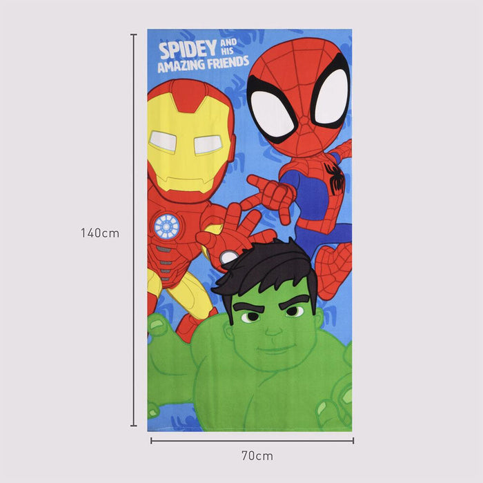 Marvel Spidey microfibre beach towel-3