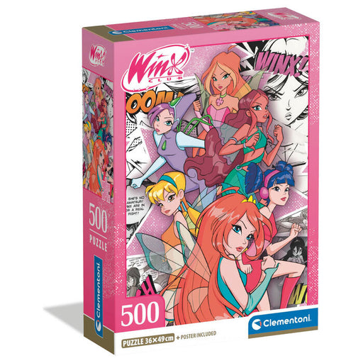 DC Comics Winx puzzle 500pcs-1