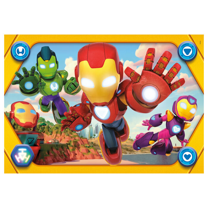 Marvel Iron Man and His Awesome puzzle 104pcs-2