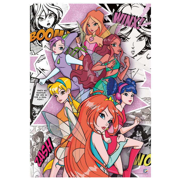 DC Comics Winx puzzle 500pcs-2