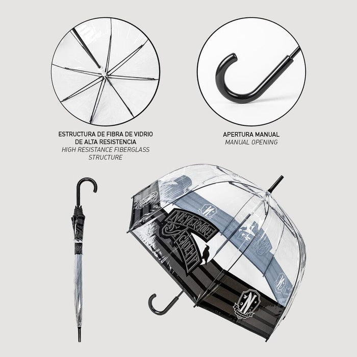 Wednesday manual umbrella 60cm-2