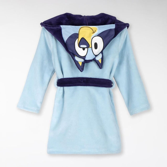 Bluey coral fleece robe-2