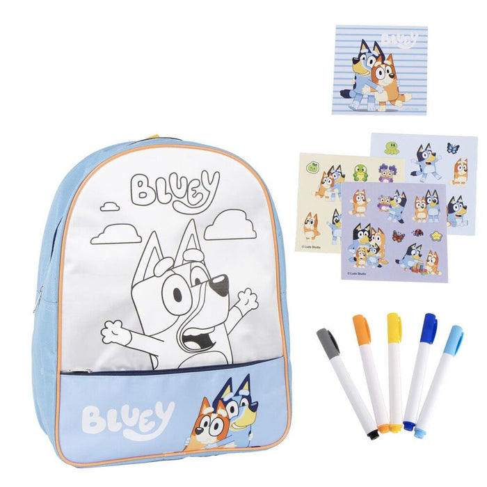 Bluey Diy backpack set-4