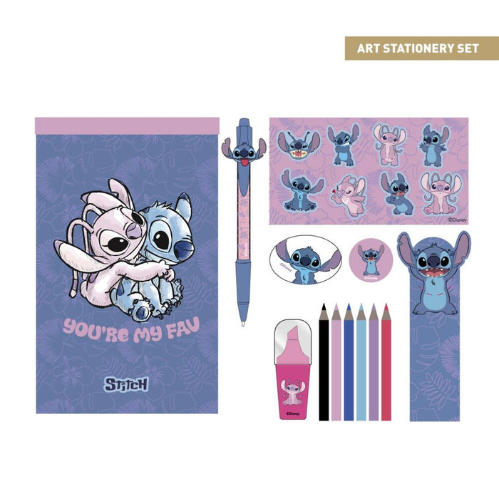 Disney Stitch stationery set-5