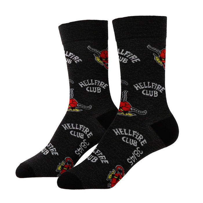Stranger Things Hellfire Club adult socks-3