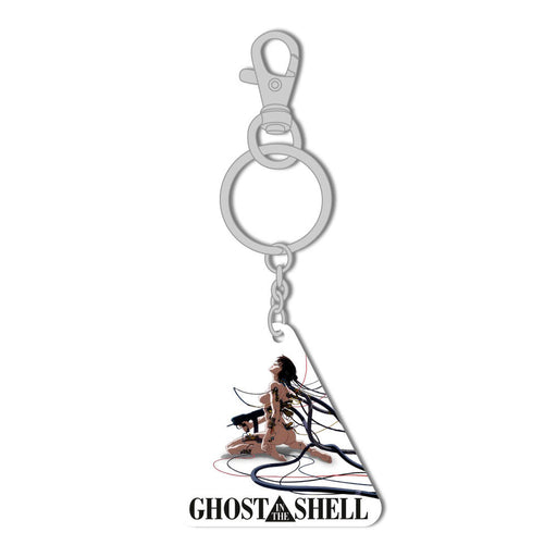Ghost in the Shell Resting Motoko metal keychain-1