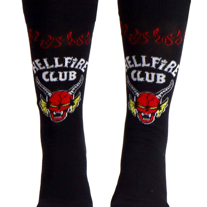 Stranger Things Hellfire Club adult socks-1