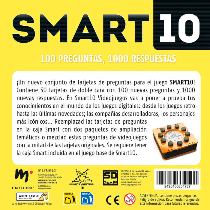 Spanish Smart 10 Game Expansion Videogames-2