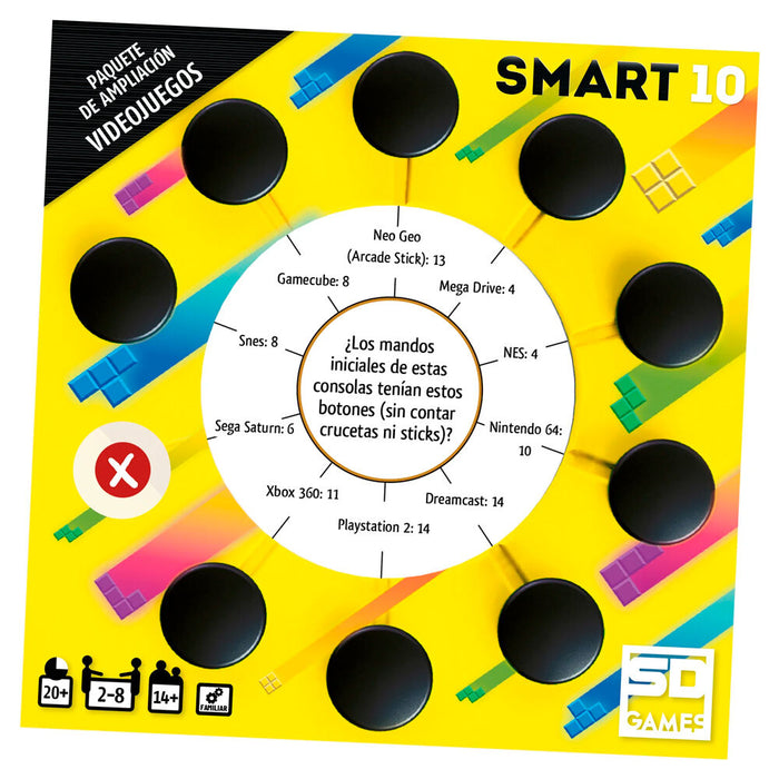Spanish Smart 10 Game Expansion Videogames-4