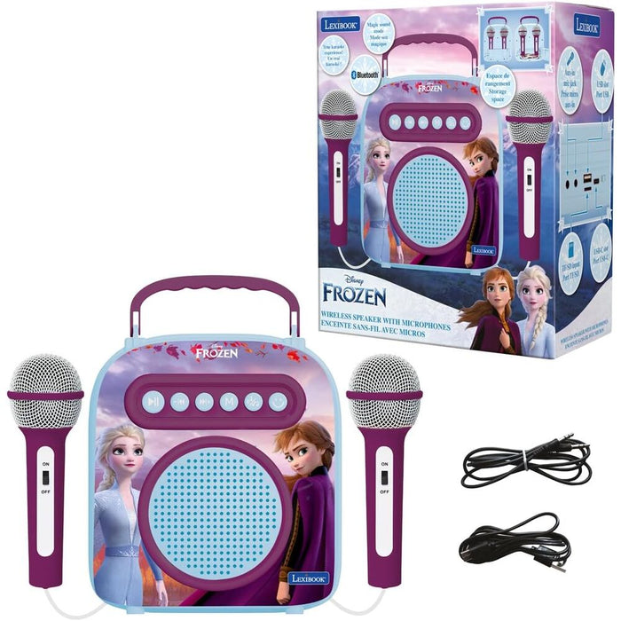 Disney Frozen portable karaoke suitcase-3