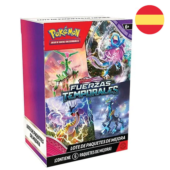 Spanish Pokemon Temporal Forces Booster Bundle card game-1