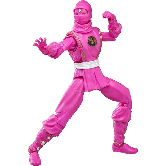 Power Rangers Lightning Collection Mighty Morphin Ninja Pink Ranger figure 15cm-3