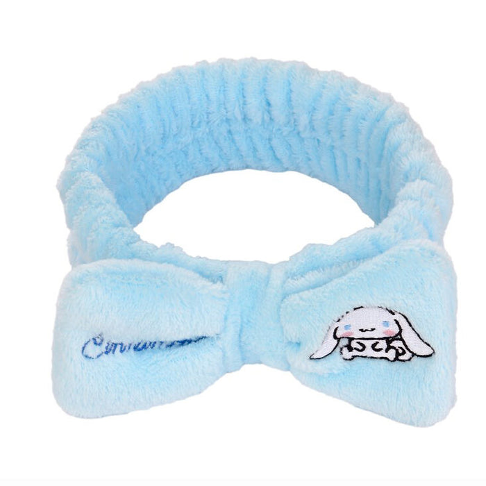 Hello Kitty Cinnamoroll skin care headband-2