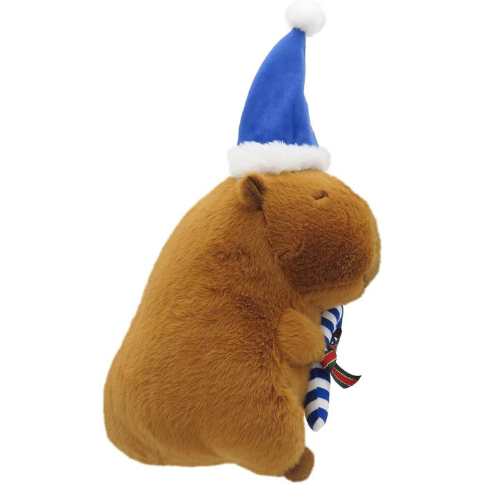 Real Madrid capibara teddy santa hat 35cm-2