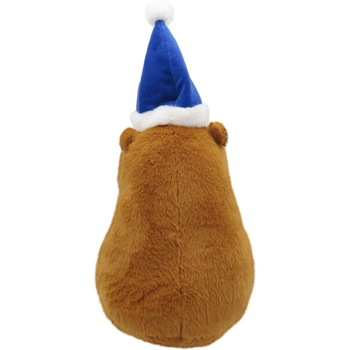 Real Madrid capibara teddy santa hat 35cm-3