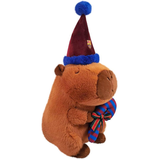 FC Barcelona capibara teddy santa hat 35cm-1