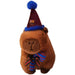 FC Barcelona capibara teddy santa hat 20cm-1