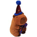 FC Barcelona capibara teddy santa hat 20cm-2