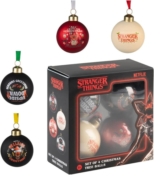 Stranger things Set 4 Christmas ornaments-2