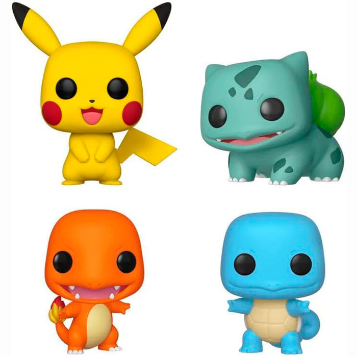 POP pack 4 figures Pokemon Starters Exclusive-1