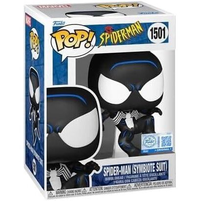 POP figure Marvel Spiderman - Spider-Man Symbiote Suit Exclusive-1