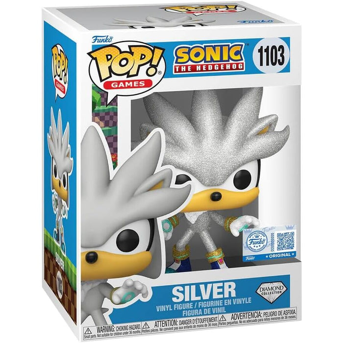 POP figure Sonic The Hedgehog Silver Exclusive-2