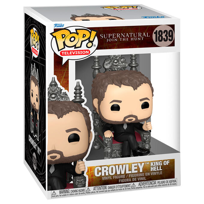 POP figure Premium Supernatural Join the Hunt Death Crowley King of Hell-2