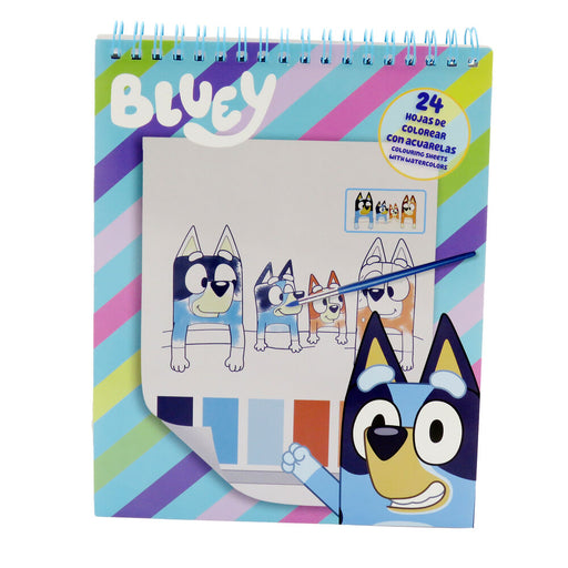 Bluey Watercolour colouring book-1