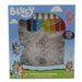Bluey Colouring set decorative hangers-2