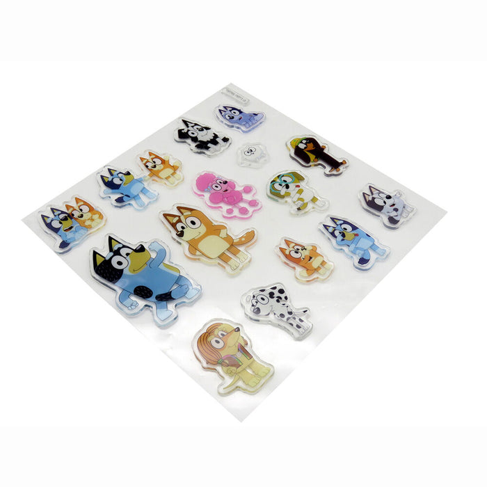Bluey Gel window stickers-2