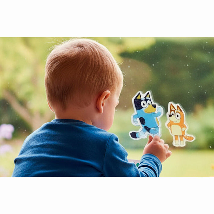 Bluey Gel window stickers-3