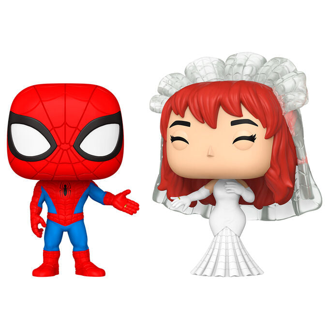 POP pack 2 figures Marvel Spider-Man and MJ-1