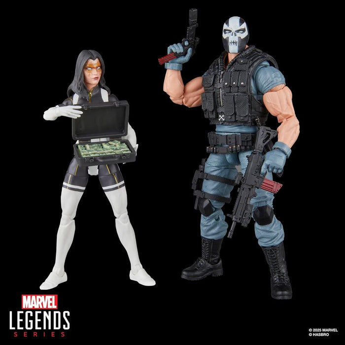 Marvel Legends Series Super Villains Madame Masque & Crossbones pack 2 figures 15cm-5