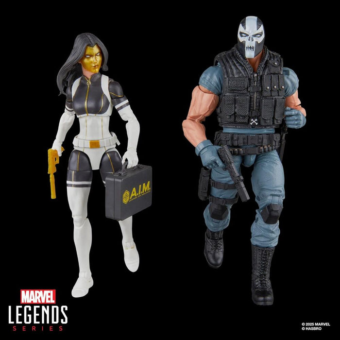 Marvel Legends Series Super Villains Madame Masque & Crossbones pack 2 figures 15cm-8