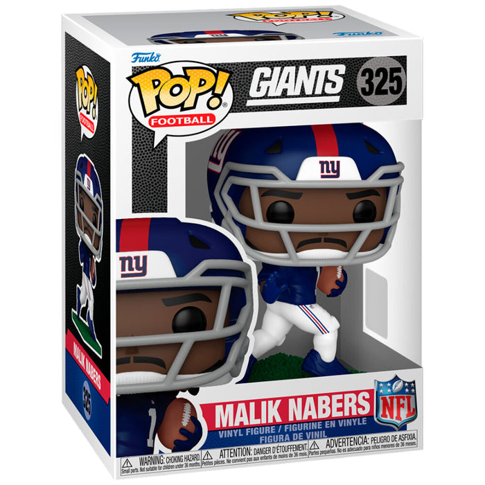 POP figure NFL Giants Malik Nabers-1