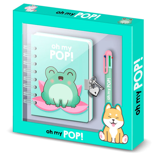 Oh My Pop! Froggy Diary + pen-1