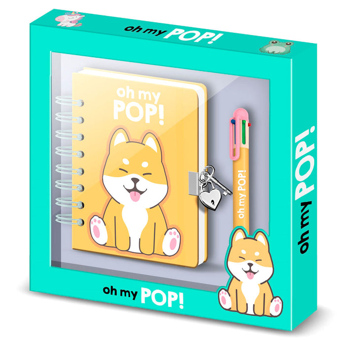 Oh My Pop! Shiba Diary + pen-1