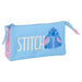Disney Stitch Bright triple pencil case-1